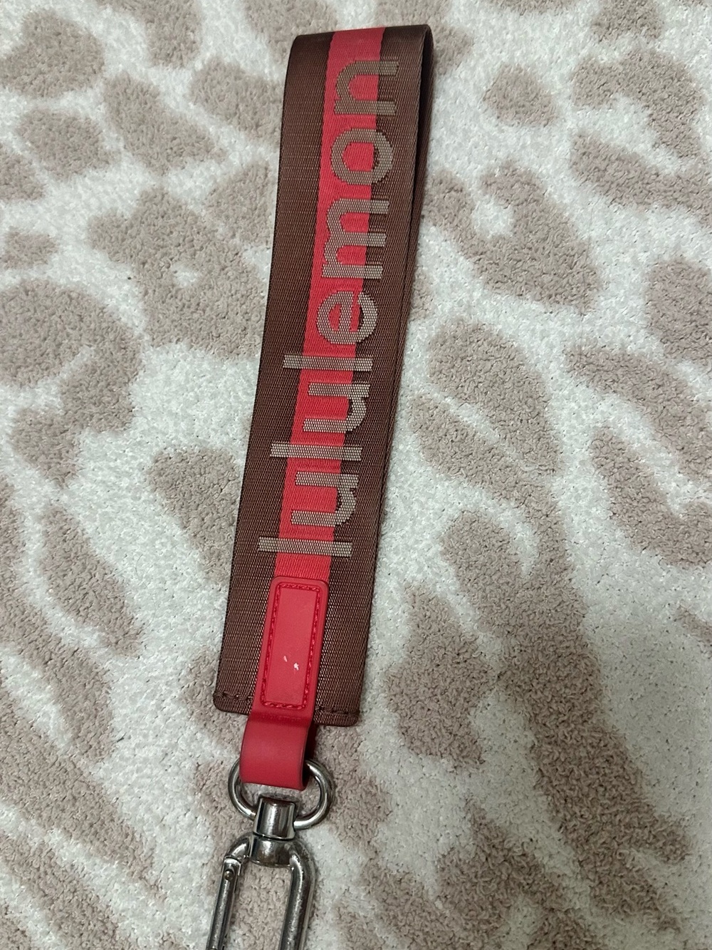 Lululemon Keychain